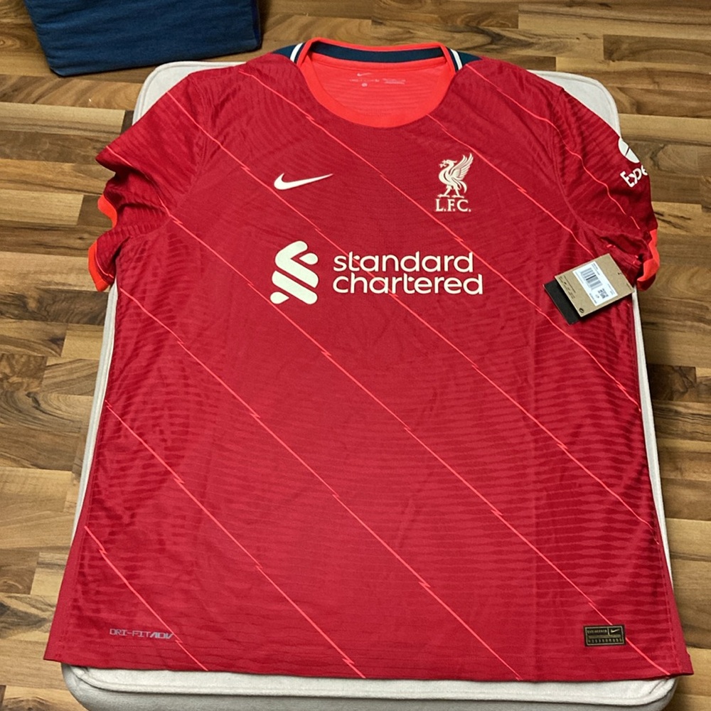 Liverpool FC 2021/22 Match Home Soccer Jersey (NWT) Mens XXL